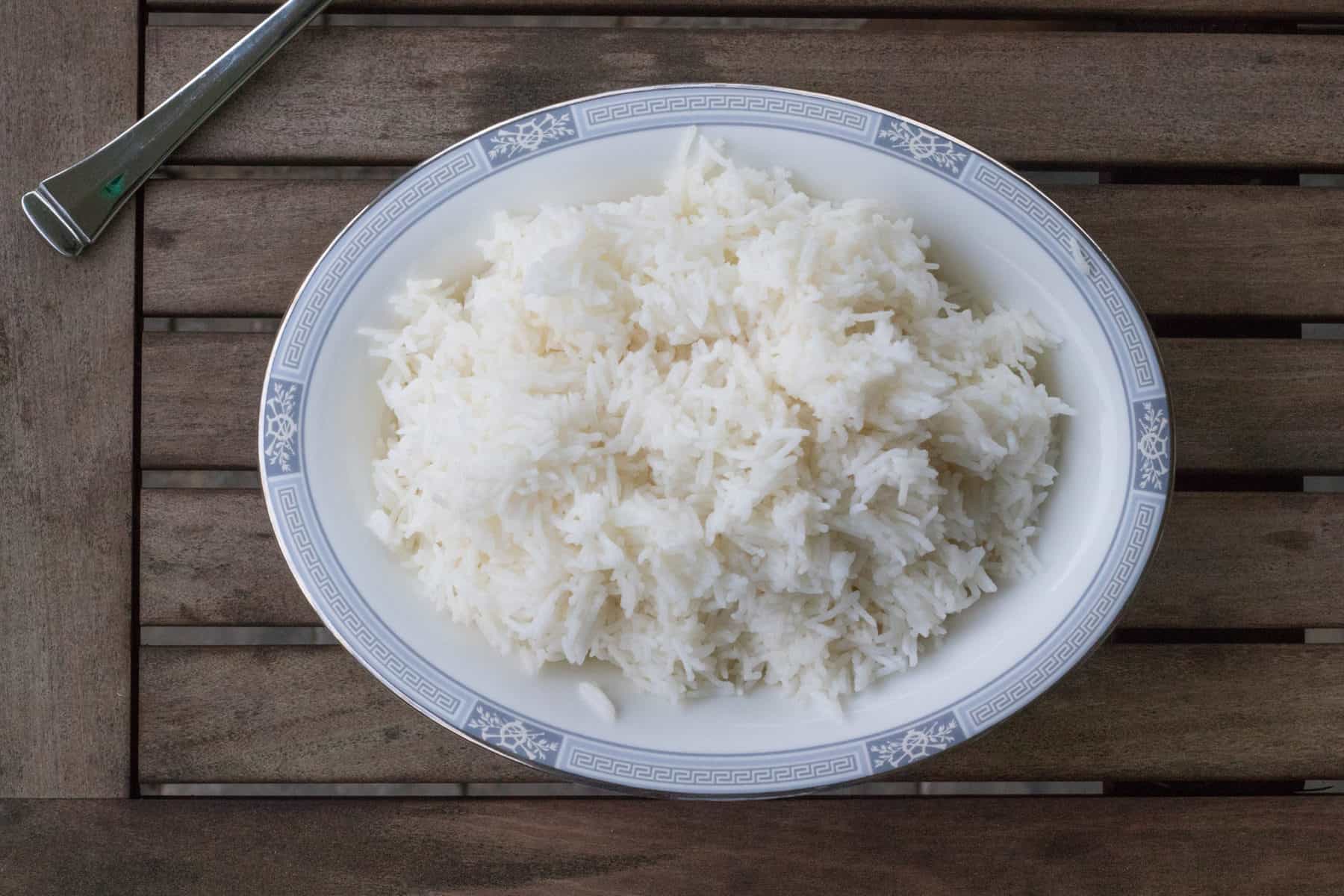 Fluffy Basmatic rice by Roop mahal rice