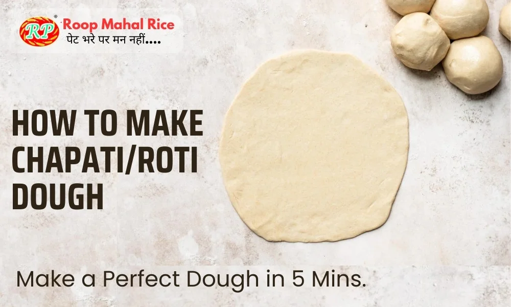 How to Make Chapati Roti Dough in 5 minutes