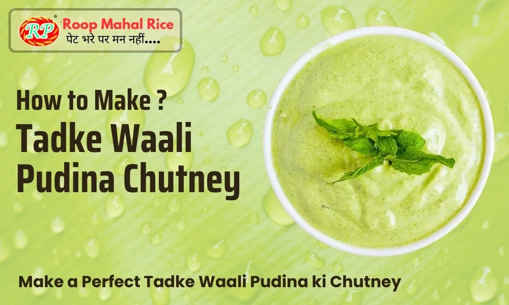 Tadke Waali Pudina Chutney Recipe  Tadke Waali Pudina Chutney Recipe Ingredients For Tadke Waali Pudina Chutney : Green Onion Bulbs - 1 cup / 125 gms Mint Leaves - half cup/10 gms Coriander - half cup/10 gms Green chili - 2 chilies Ghee - 3 table spoons Salt - half tea spoon / to taste Water for Grinding - 3 table spoons