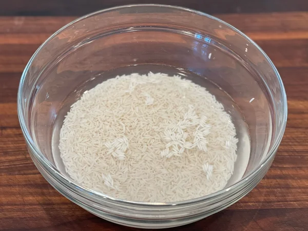 soaking rice before cooking